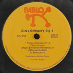 Dizzy Gillespie's Big 4 : Dizzy Gillespie's Big 4 (LP, Album, Ltd, Num, RE, 180)