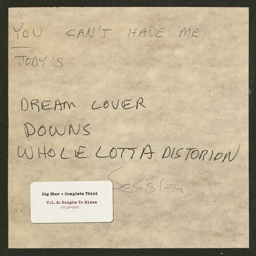 Big Star - Complete Third: Vol. 2: Roughs To Mixes (Vinyl)