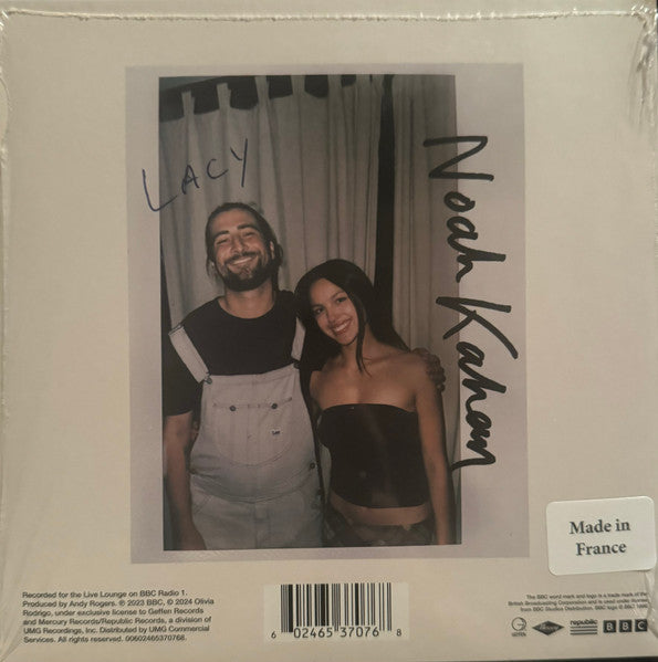 Olivia Rodrigo / Noah Kahan : Stick Season / Lacy (7", Single, RE, Mau)