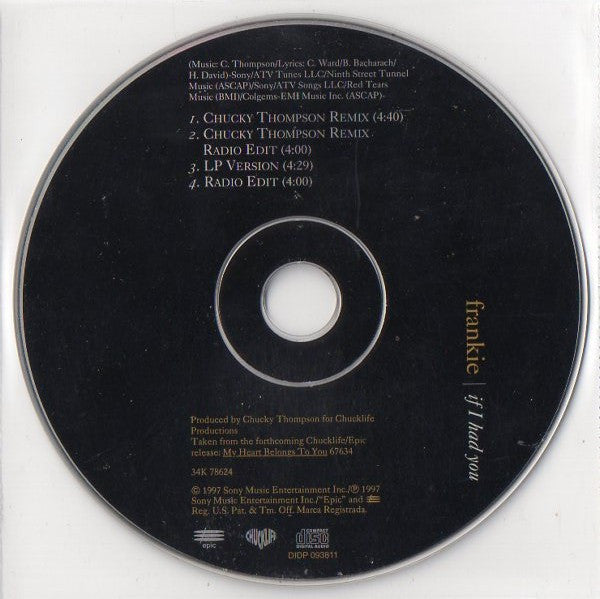 Frankie (4) : If I Had You (CD, Single)