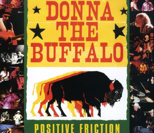 the album cover for Donna The Buffalo - Positive Friction