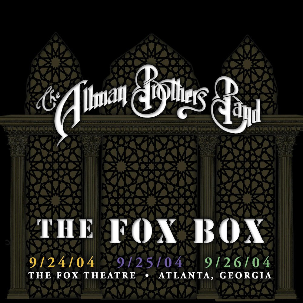 the album cover for The Allman Brothers Band - The Fox Box
