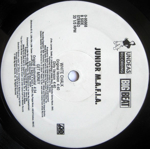 Junior M.A.F.I.A. : Gettin' Money (The Get Money Remix) (12", Single)