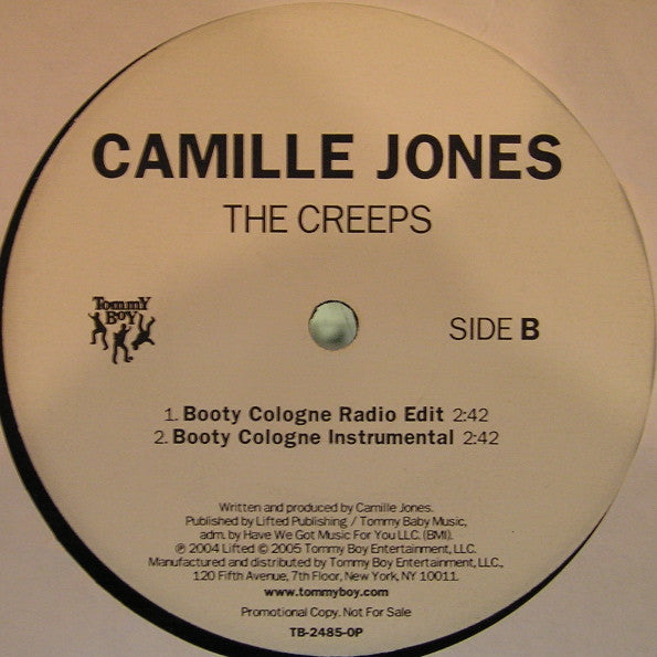Camille Jones : The Creeps (12", Promo)