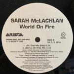 Sarah McLachlan : World On Fire (12", Promo)