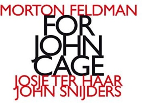 Morton Feldman - Morton Feldman: Para John Cage (CD)