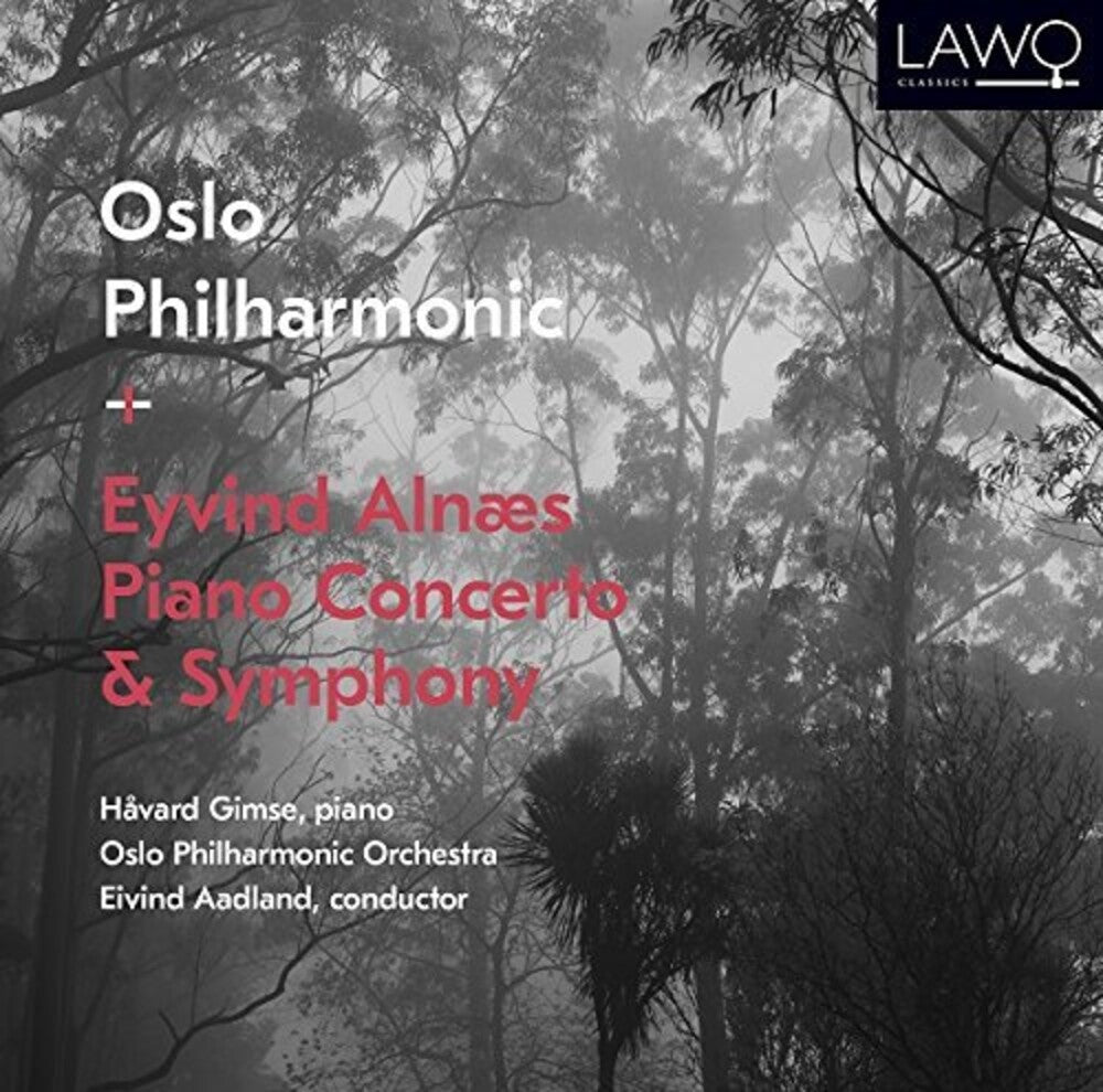 the album cover for Oslo Philharmonic Orchestra - Eyvind Alnaes: Piano Concerto & Symphony