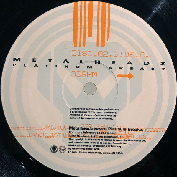 Various : Platinum Breakz (3x12", Comp)