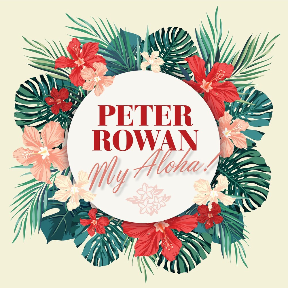 the album cover for Peter Rowan - My Aloha!