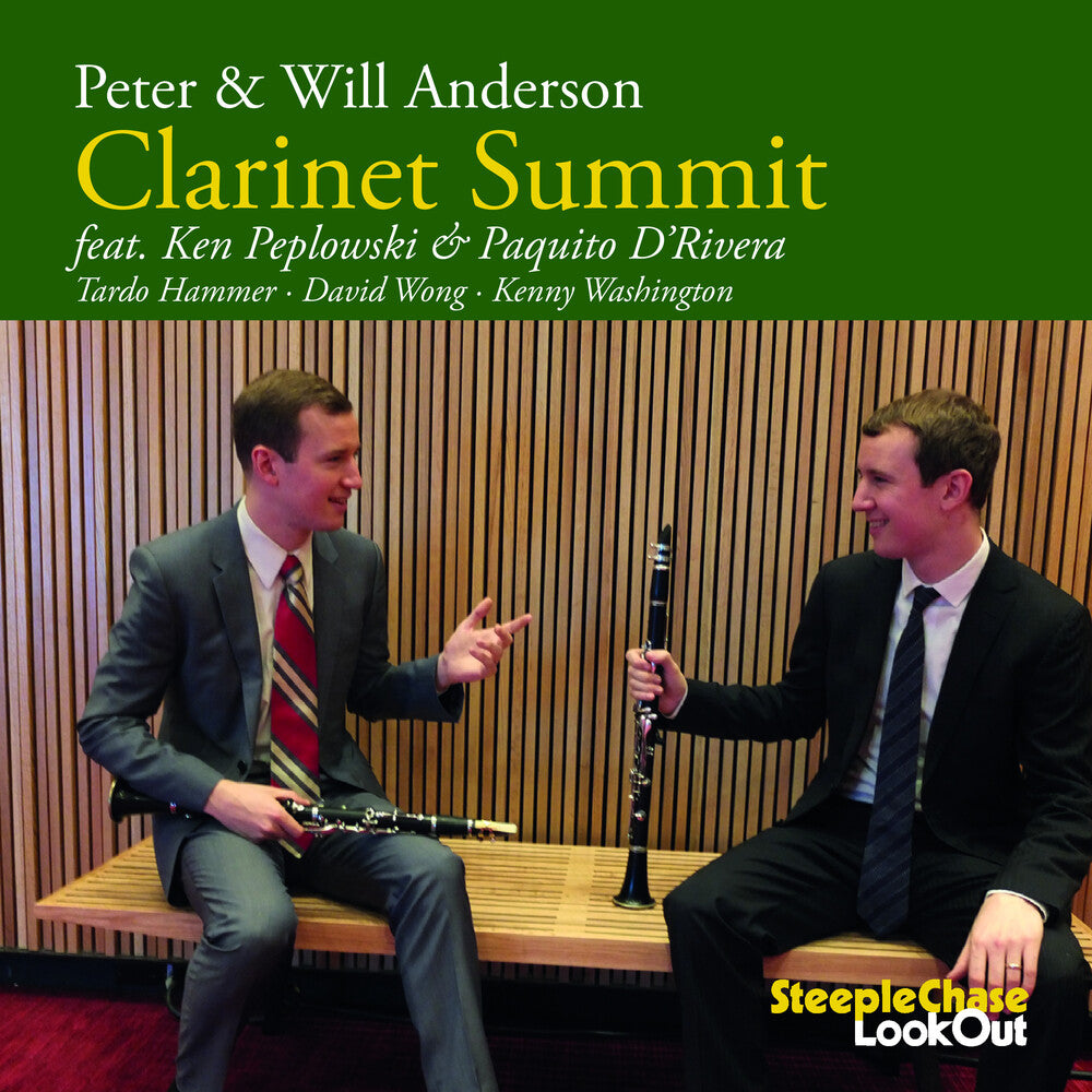 the album cover for Peter Anderson/ Anderson,Will - Clarinet Summit