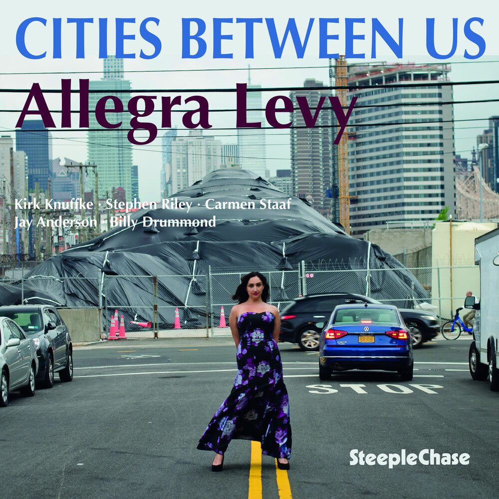 the album cover for Allegra Levy - Cities Between Us