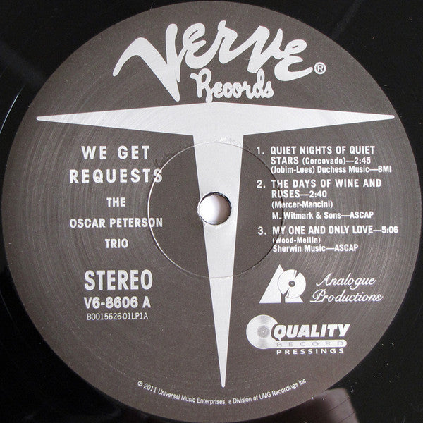 The Oscar Peterson Trio : We Get Requests (2x12", Album, Ltd, RE, RM, 200)