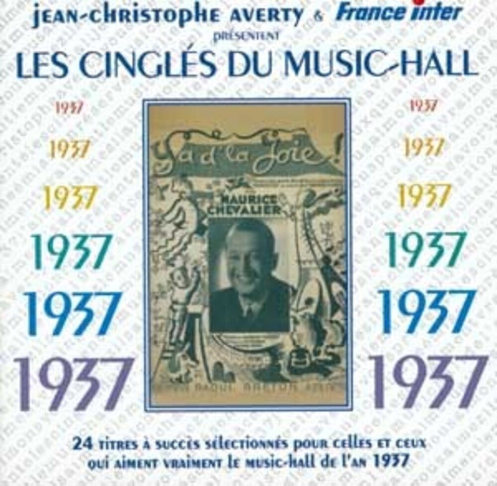 the album cover for Various Artists - 1937 Les Cingles Du Music Hall