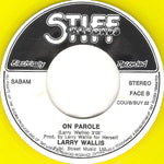 Larry Wallis : Police Car (7", Single, Yel)
