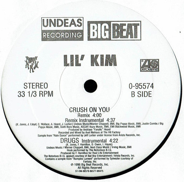 Lil' Kim Featuring Da Brat, Left Eye, Missy "Misdemeanor" Elliott* and Angie Martinez : Not Tonight (12")