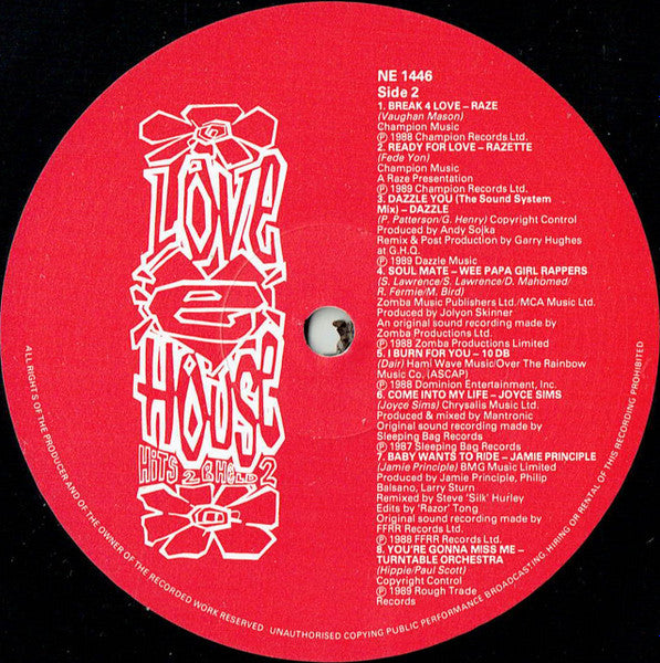 Various : Love House (LP, Comp)