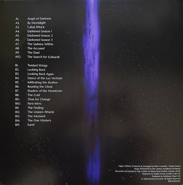 Peter Connelly & Martin Iveson : Angel Of Darkness (LP, Ltd, RE, 180)