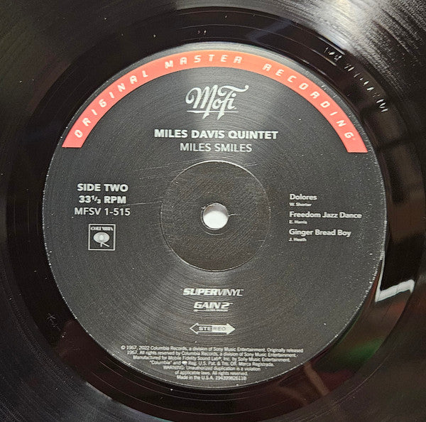 Miles Davis Quintet* : Miles Smiles (LP, Album, Num, RE, S/Edition, Rem)