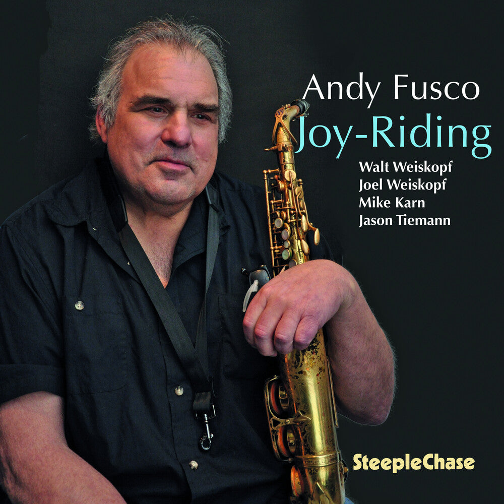 the album cover for Andy Fusco - Joy-riding