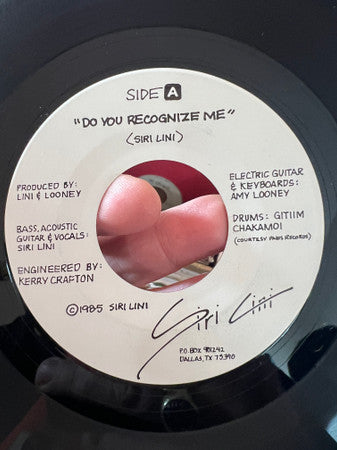 Siri Lini : Do You Recognize Me (7")