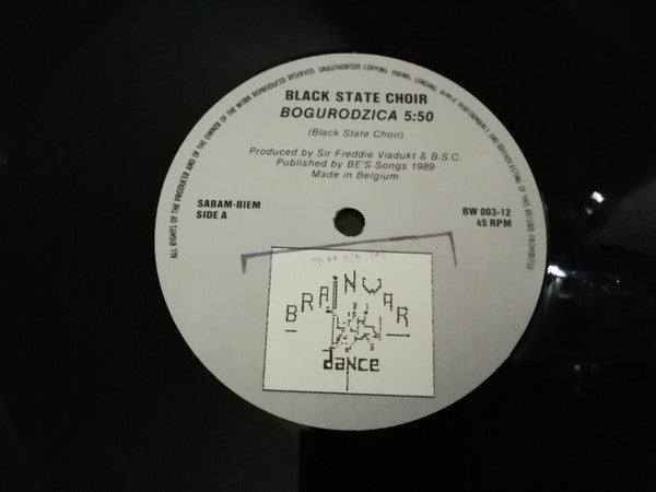 Black State Choir : Bogurodzica (12")