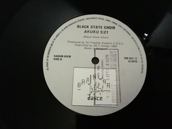 Black State Choir : Bogurodzica (12")