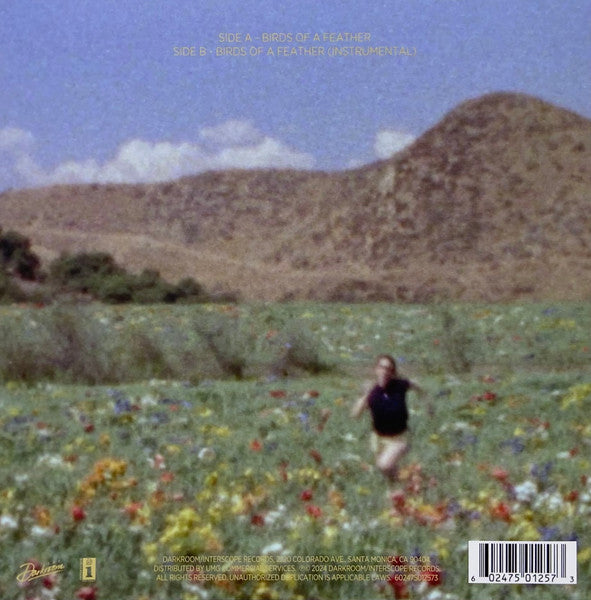 Billie Eilish : Birds Of A Feather (7", Single, Bioplastic, Ltd, Gre)