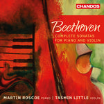 the album cover for Beethoven / Little / Roscoe - Beethoven: Complete Violin Sonatas