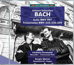 the album cover for J Bach S / Cavasanti / Ciomei - Bach: Suite, BWV 997 - Triosonate, BWV 525-526-529
