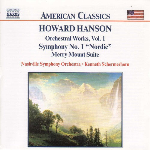 the album cover for Kenneth Schermerhorn - Orchestral Works 1