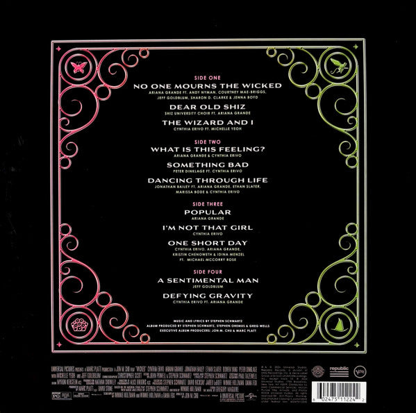 Stephen Schwartz : Wicked (The Soundtrack) (2xLP, Album, Pic)