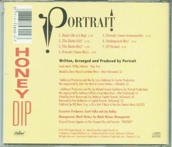 Portrait : Honey Dip (CD, Maxi)
