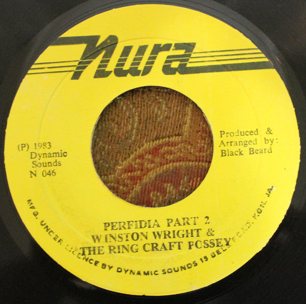 Pam Hall / Winston Wright & Ring Craft Possey* : Perfidia (7")