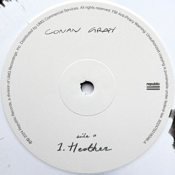 Conan Gray : Heather (12", Single, Ltd, Bla)