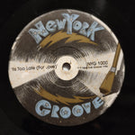 Stardom Groove Featuring Tonya Wynne : It's Too Late (For Love) (12", Promo)