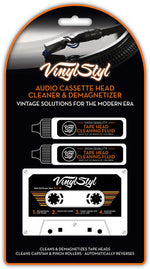 Vinyl Styl Audio Cassette Head Cleaner & Demagnetizer - For Home/Auto/Portable