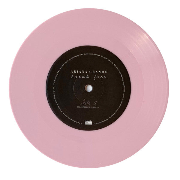 Ariana Grande : Break Free (7", Single, Ltd, Pin)