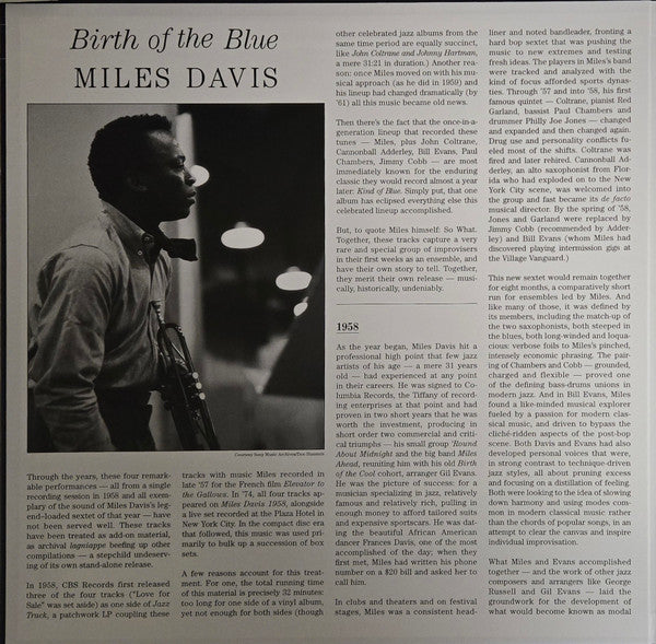 Miles Davis : Birth Of The Blue (LP, Comp, Ltd, Num, RE)