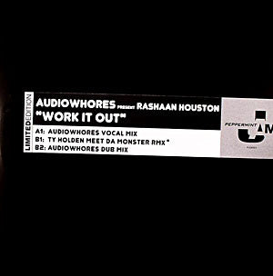Audiowhores Present RaShaan Houston : Work It Out (12", Ltd)