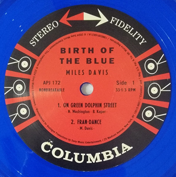 Miles Davis : Birth Of The Blue (LP, Comp, Ltd, Num, RE, Blu)