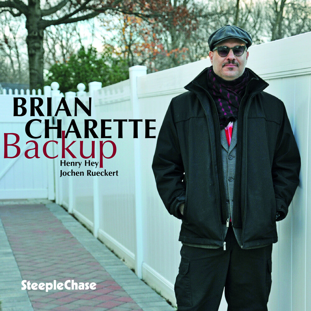 the album cover for Brian Charette - Backup