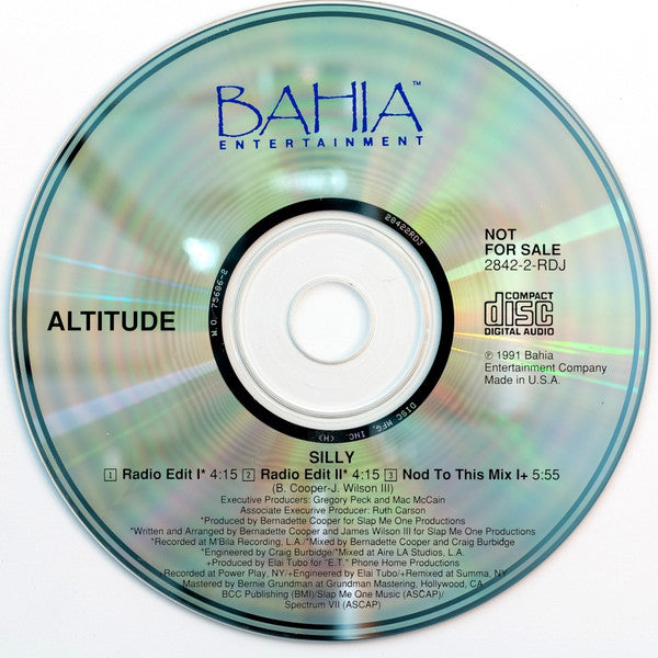 Altitude (3) : Silly (CD, Single, Promo)