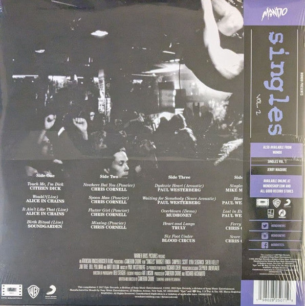 Various : Singles Vol. 2: Blues For A T-Shirt (2xLP, Comp, Ltd, Pac)