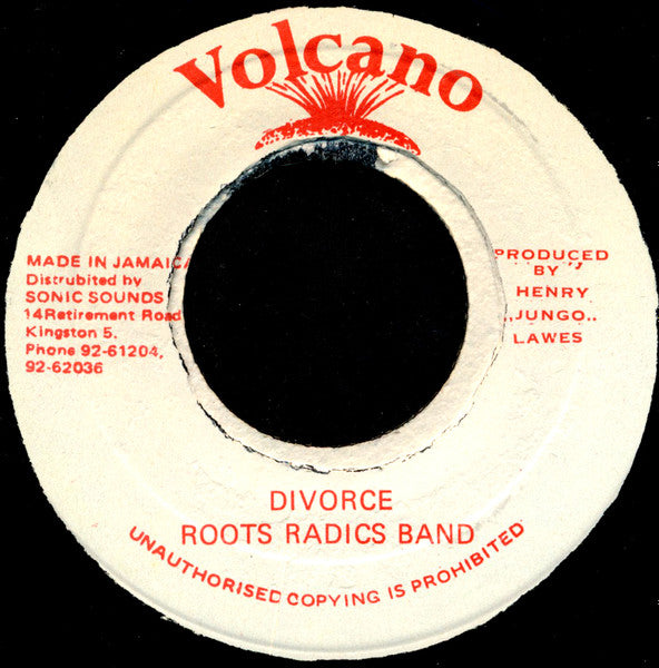 Yellow Man* : I'm Getting Married In The Morning (7")