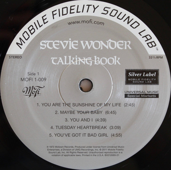 Stevie Wonder : Talking Book (LP, Album, Ltd, Num, RE, RM, S/Edition)