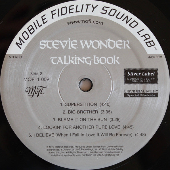 Stevie Wonder : Talking Book (LP, Album, Ltd, Num, RE, RM, S/Edition)