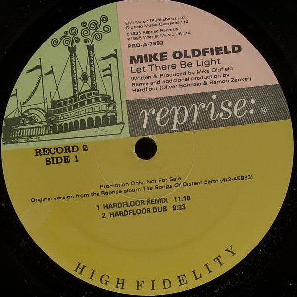 Mike Oldfield : Let There Be Light (2x12", Promo)