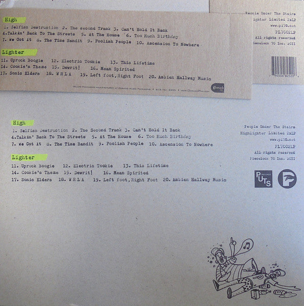 People Under The Stairs : Highlighter (2xLP, Album, Ltd, Num, Yel)