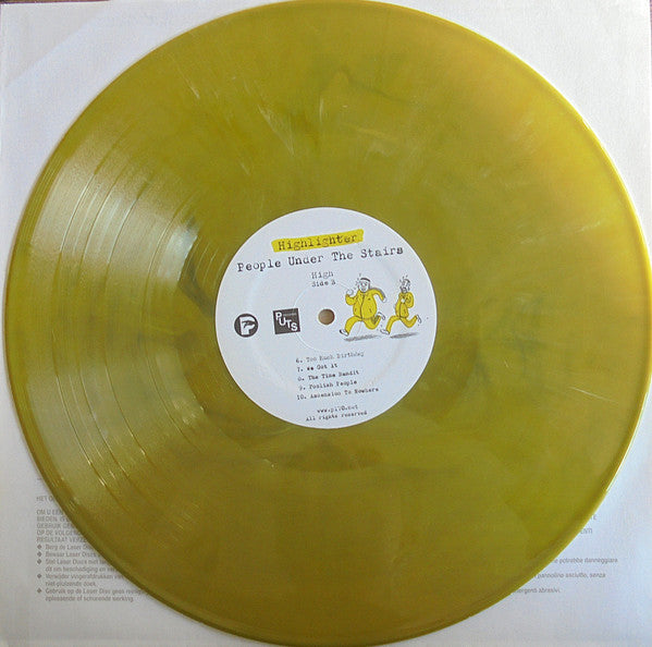 People Under The Stairs : Highlighter (2xLP, Album, Ltd, Num, Yel)