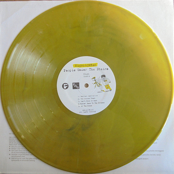 People Under The Stairs : Highlighter (2xLP, Album, Ltd, Num, Yel)